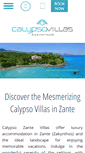 Mobile Screenshot of calypsovillas.gr